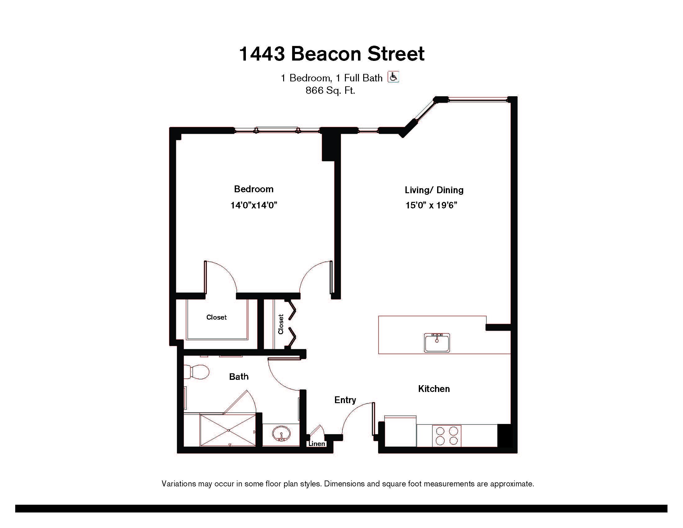 Photos of apartment on Beacon St.,Brookline MA 02246